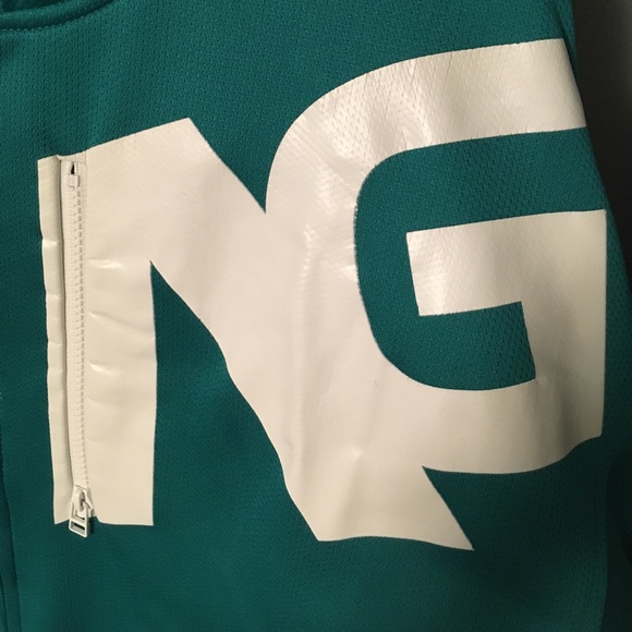 Analog Transpose Zip Hoodie TEAL (M) - Picture 2 of 3